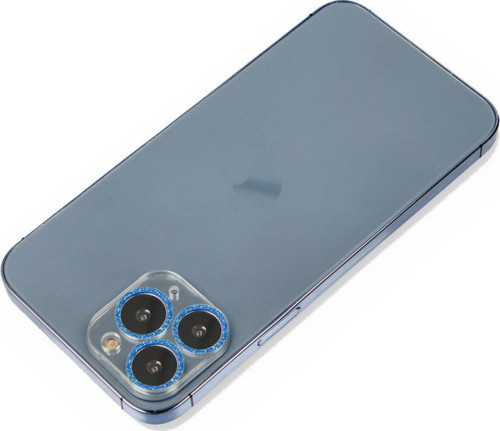 iPhone 11 Pro Shine Kamera Lens Koruma Cam - Mavi