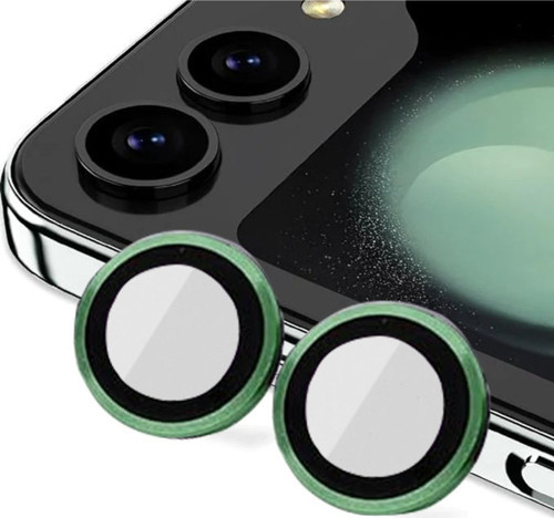 Galaxy Z Flip 5 Valdez Metal Kamera Lens - Koyu Yeşil