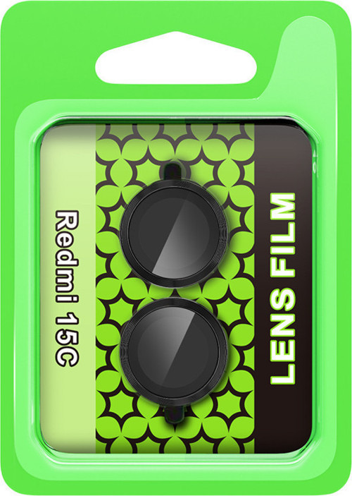 Redmi 15C 4G Raze Metal Kamera Lens - Siyah