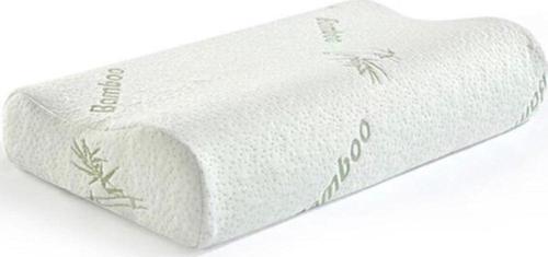 Visco Bamboo Visco Boyun Fıtığı Boyun Destek Yastığı 40X60X11Cm Visco Yastık Bambu Yastık