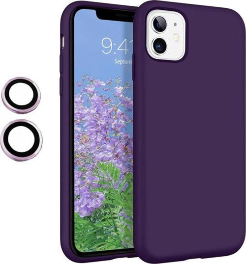 iPhone 11 Kılıf Kamera Lensli Lansman Silikon Kapak