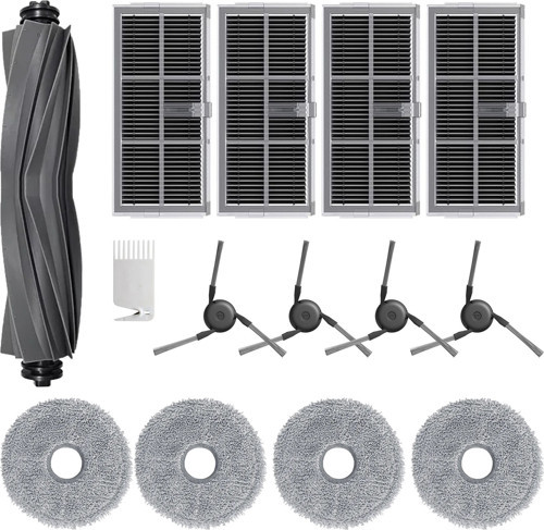 Dreame X40 Ultra L40 Ultra uyumlu yedek 14 Parça Avantajlı Yedek Fırça Filtre SET