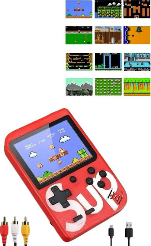 Nostalji Oyunlu Mini Atari Gamebox 400 Oyunlu El Atarisi - Retro Tasarım ve Efsanevi Oyun Deneyimi