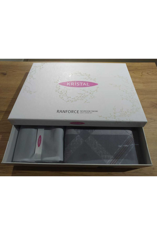 Kristal Ranforce Nevresim Takımı Tek Kişilik