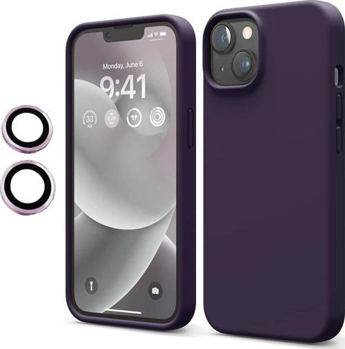iPhone 15 Kılıf Kamera Lensli Lansman Silikon Kapak