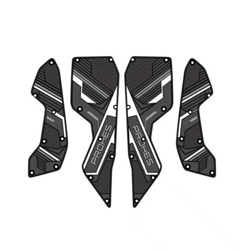 Yamaha Nmax 125 / 155 2025-2026 Uyumlu Kauçuk Basamak Takımı Beyaz
