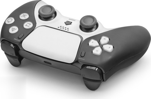 Ps4 Uyumlu Kablosuz Gamepad Oyun Kolu - Siyah Beyaz ND500E