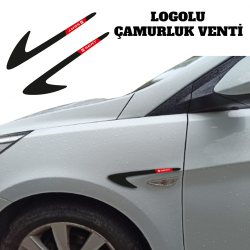 Seat Grubu ile Uyumlu Pleksi Çamurluk Venti Parlak Siyah (Sağ - Sol Takım)