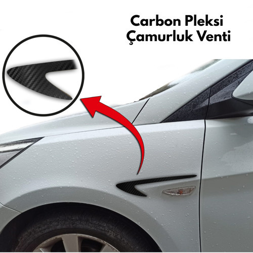 Universal Carbon Çamurluk Venti (Sağ - Sol Takım)