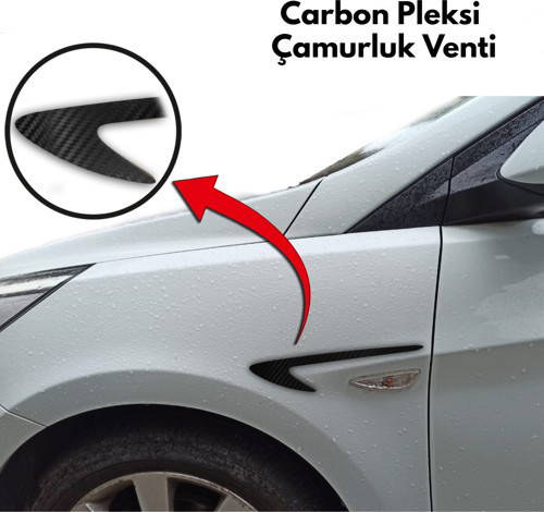 Universal Carbon Çamurluk Venti (Sağ - Sol Takım)