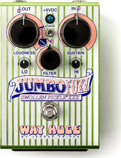 WAY HUGE® WHE407 Swollen Pickle® XXX Jumbo Fuzz Pedalı