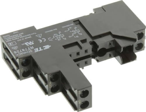 RT78726 Röle Soketi, 8Pin 1-2 Kontak 8pin Soket - 1 Adet