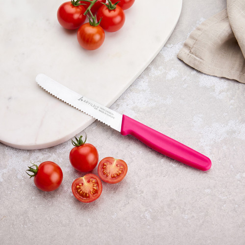Solo Domates Bıçağı Pembe 11 cm