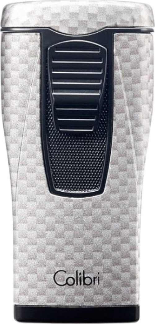 Monaco Carbon Fiber Silver Üç Torch Puro Çakmağı