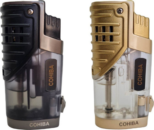 3 Torch Puro Çakmağı Delicili Siyah ve Gold 2li Set
