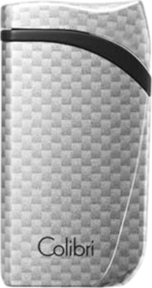 Falcon Carbon Fiber Silver Üç Torch Puro Çakmağı