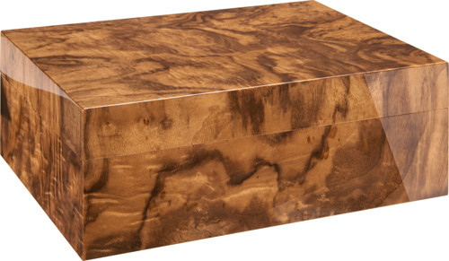 Italy Handmade Humidor Puro Kutusu - Roma Collection- Walnut- 50's