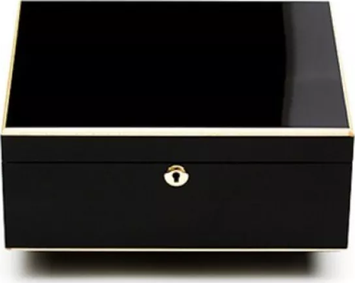 Milan Deluxe Humidor – Parlak Siyah 75s