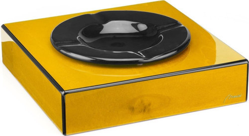 Italy Handmade Puro Küllük - Roma Collection- Yellow Veined