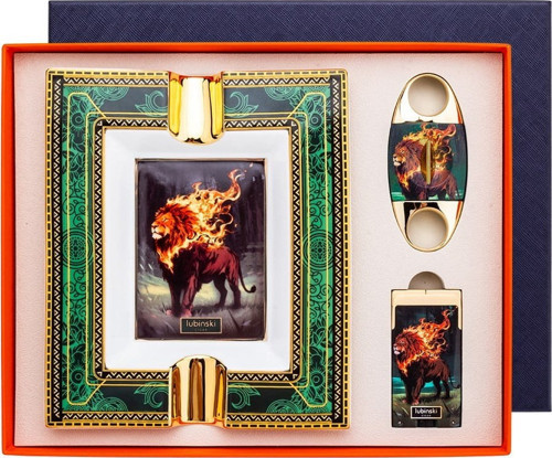Yeni Seri Fire Lion Üçlü Puro Seti