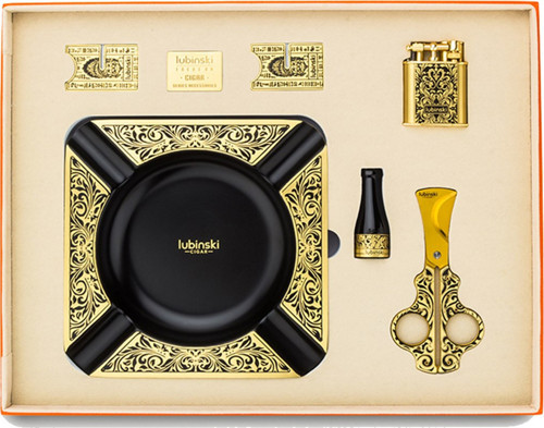 Premium Gold Beşli Puro Seti