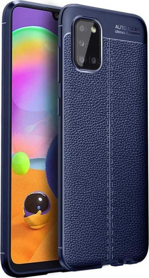 Samsung Galaxy A02s (A025) Kılıf Focus Deri Desen Silikon Arka Kapak