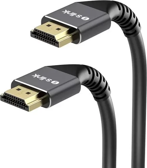 1.5 Metre 60Hz Hdmı Kablo - Slx-Hd4K015 Metal Korumalı V2.0 Ses Görüntü Kablosu