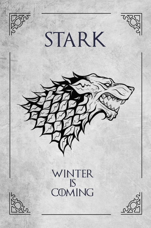 Stark Kurt Armalı Kupa Bardak – Siyah Beyaz Fantastik Tasarım