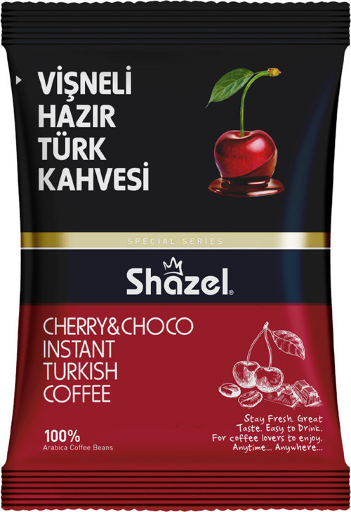Vişneli Hazır Türk Kahvesi 100g X 4 Adet