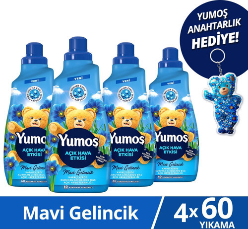 Açık Hava Etkisi Konsantre Çamaşır Yumuşatıcısı 1440 Ml x4