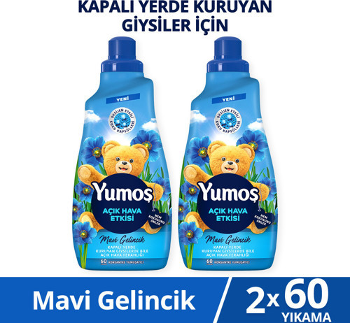 Açık Hava Etkisi Konsantre Çamaşır Yumuşatıcısı 1440 Ml x2