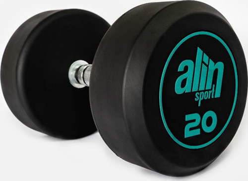 Sport 20 KG Kauçuk Kaplı Profesyonel Olimpik DUMBBELL ( Dambıl )