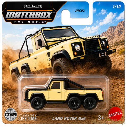 The Movie - Land Rover 6X6 - 2026 - Bej - JND09 (1/64)