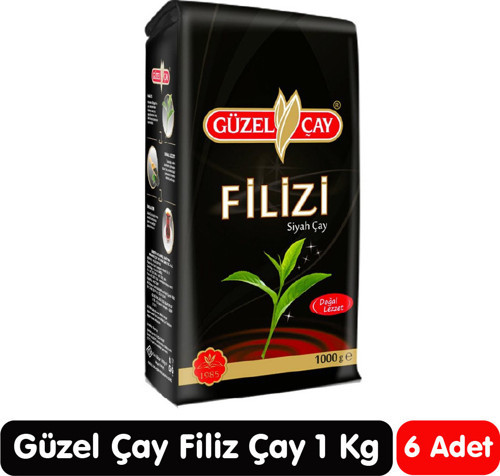 Filizi Siyah Çay 6x1 Kg