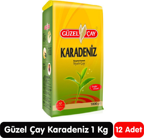 Karadeniz Siyah Çayı 12x1 Kg