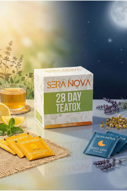 Teatox Detox Çayı 28 Gündüz Çayı 14 Gece Çayı