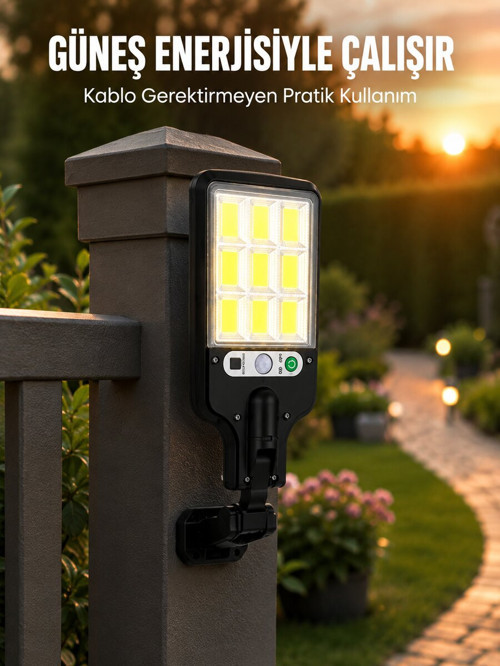 Sensörlü Sokak Tipi Lamba Günlük Kullanım İçin İdeal (Kopya) - SL0005-0CFV57