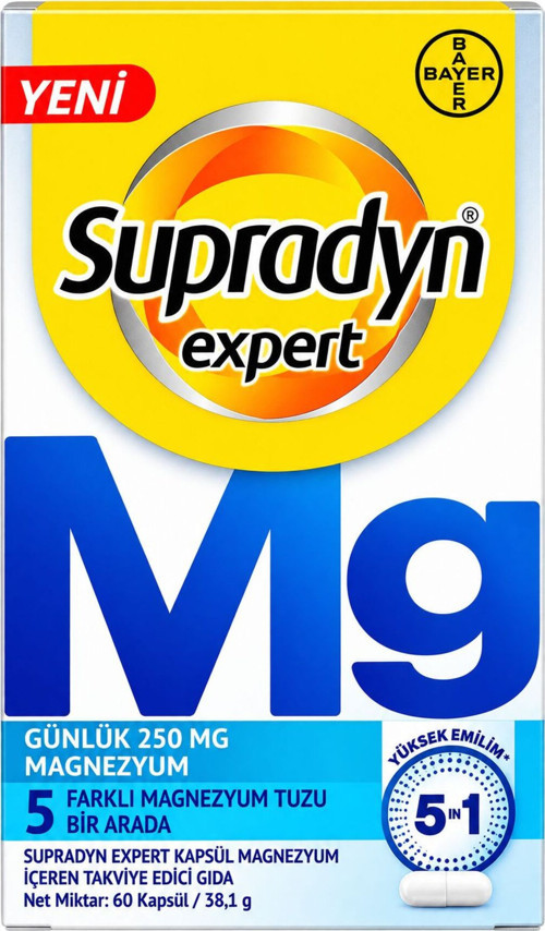EXPERT MAGNEZYUM COMP 60 KAPSUL