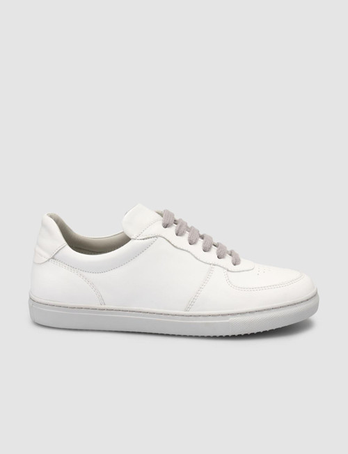 Lenamar MonaMae Beyaz - Gri Detaylı Kadın Sneaker