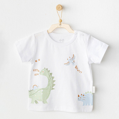 AC25978 Casual Bebek Tshırt White