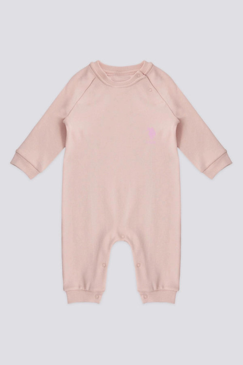 KIZ BEBEK PATİKSİZ TULUM - TOZ PEMBE