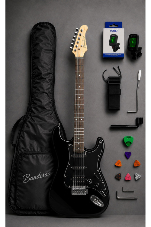 Elektro Gitar Kılıf Askı Kapo Pena Kablo