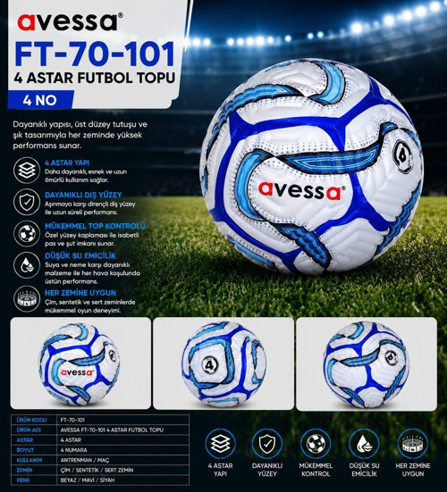 Ft-70-101 Futbol Topu No4