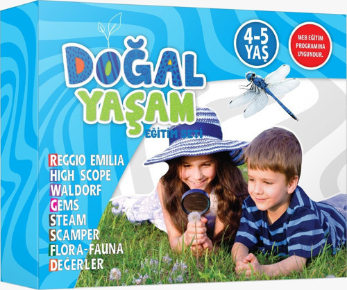 Doku AES Doğal Yaşam 4-5 Yaş Eğitim Seti – Gems Yaklaşımlı Okul Öncesi Etkinlik Seti