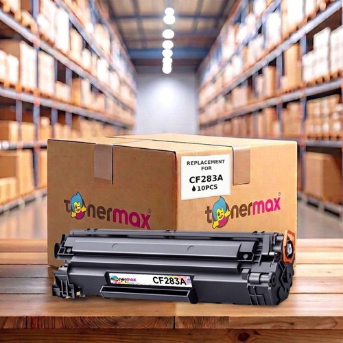 HP LaserJet Pro M127fp Muadil Toner Çipli CF283A 10'lu 1.500 Sayfa