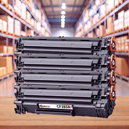 HP LaserJet Pro M201n Muadil Toner Çipli CF283A 4'lü 1.500 Sayfa