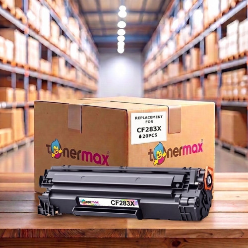 HP LaserJet Pro M127fn Muadil Toner Çipli CF283X 20'li 2.400 Sayfa