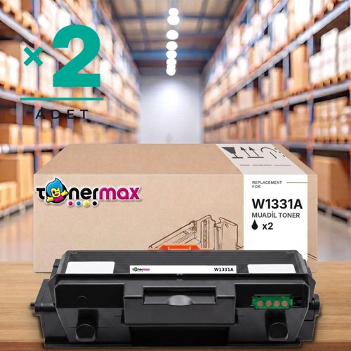 HP Laser 408 Muadil Toner Çipli W1331A 2'li 5.000 Sayfa