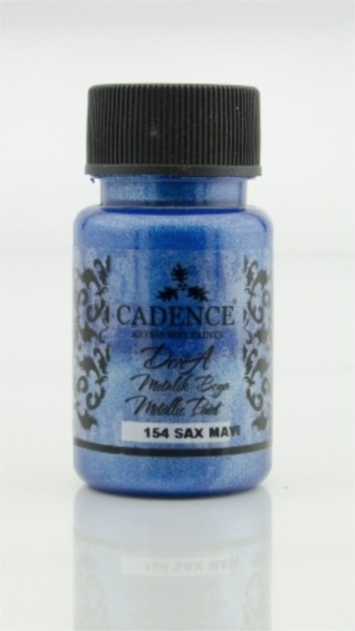 154 Sax Mavi Dora Metalik Boya 50ml(cc)