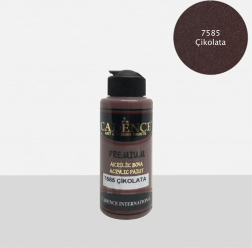 Premıum Çikolata Akrilik Boya 120 ml